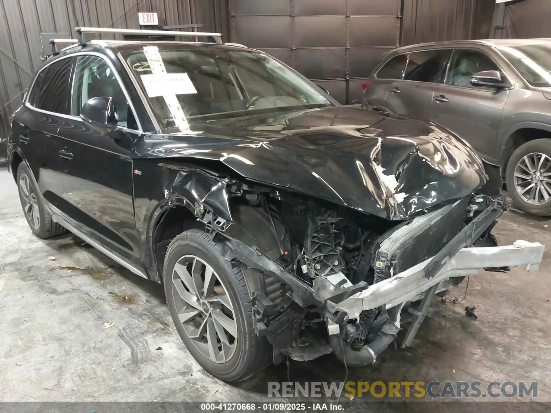 1 fotografías del automóvil dañado WA1EAAFY4P2075816 AUDI Q5 2023