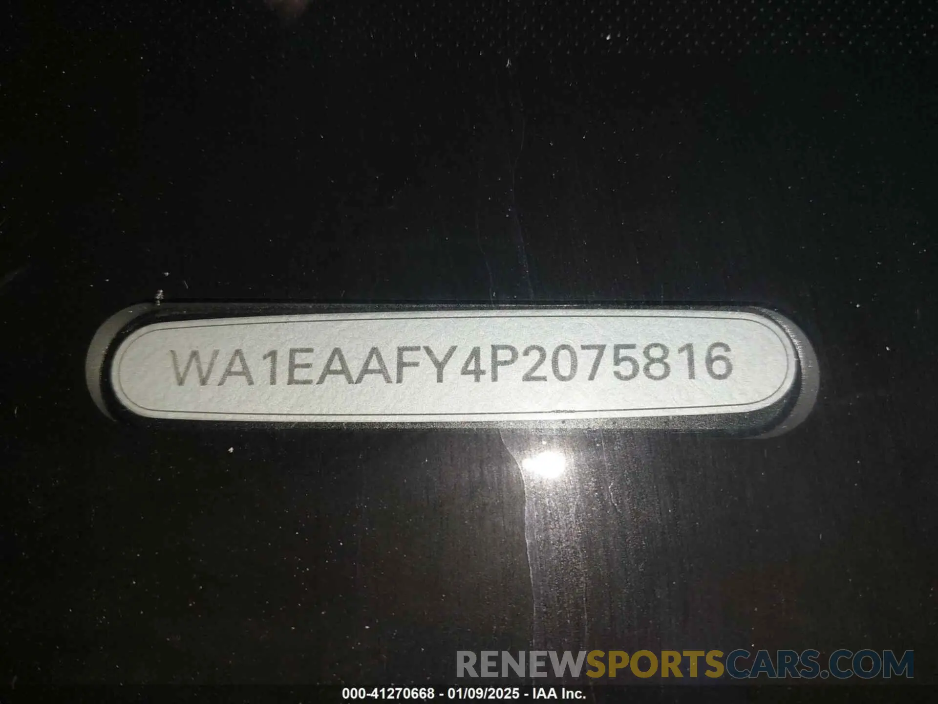 16 fotografías del automóvil dañado WA1EAAFY4P2075816 AUDI Q5 2023