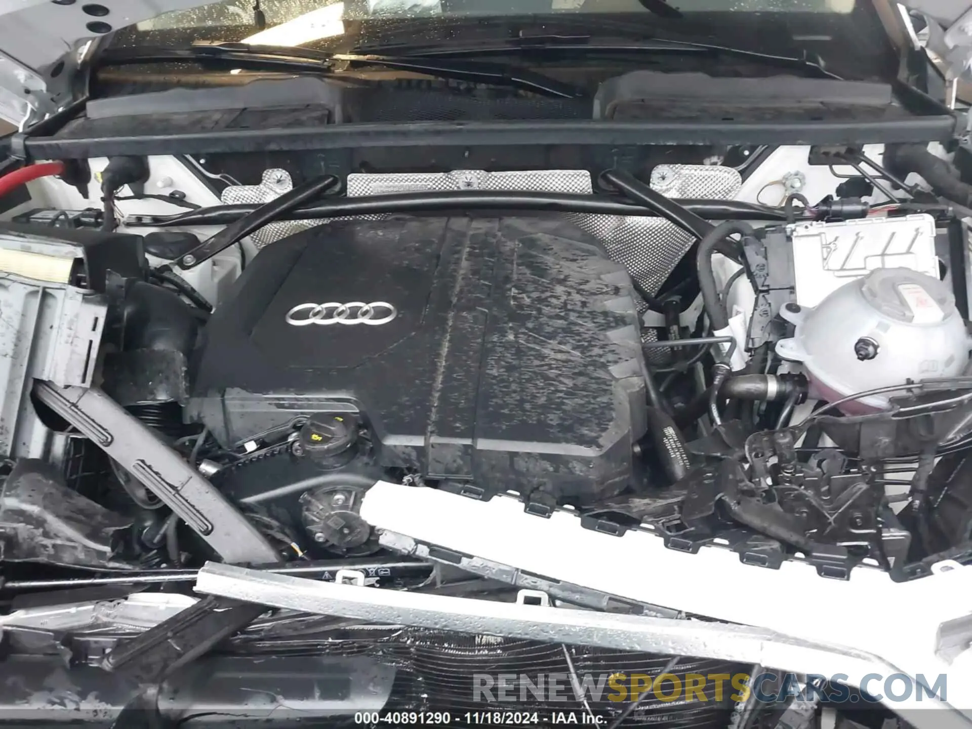 10 fotografías del automóvil dañado WA1EAAFY4P2119541 AUDI Q5 2023