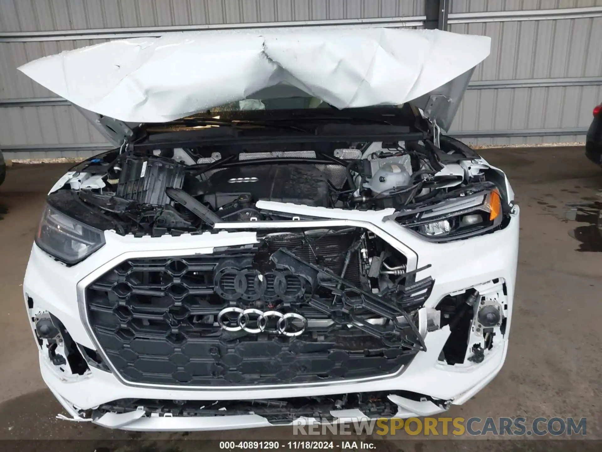 12 fotografías del automóvil dañado WA1EAAFY4P2119541 AUDI Q5 2023