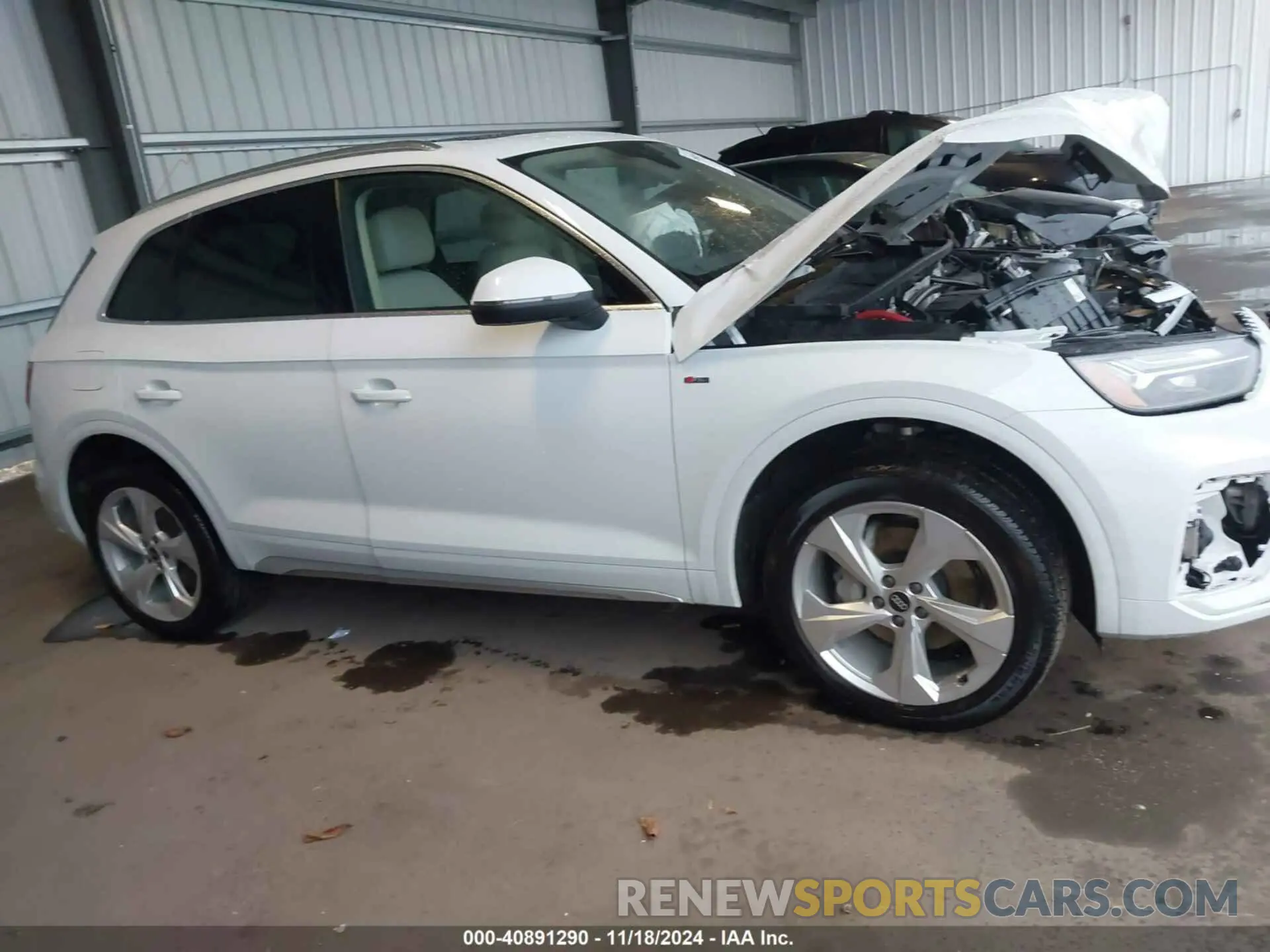 13 fotografías del automóvil dañado WA1EAAFY4P2119541 AUDI Q5 2023