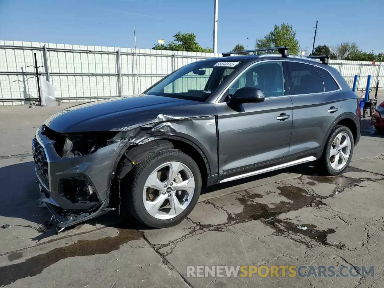 1 fotografías del automóvil dañado WA1EAAFY4P2152670 AUDI Q5 2023