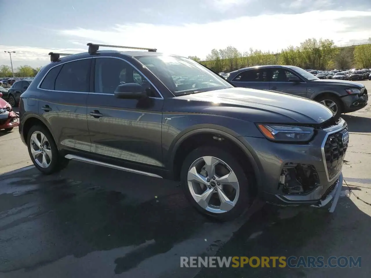 4 fotografías del automóvil dañado WA1EAAFY4P2152670 AUDI Q5 2023