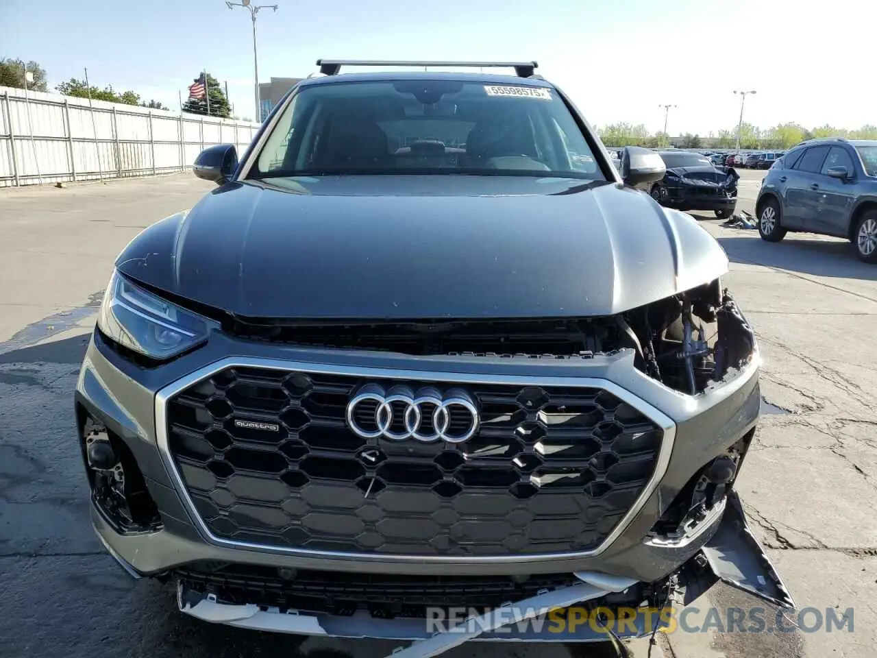 5 fotografías del automóvil dañado WA1EAAFY4P2152670 AUDI Q5 2023