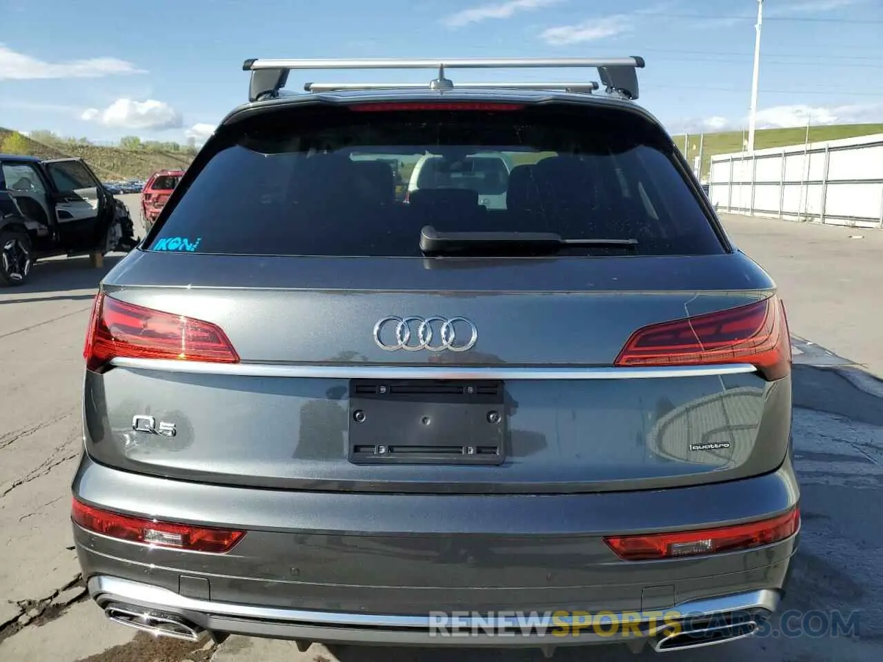6 fotografías del automóvil dañado WA1EAAFY4P2152670 AUDI Q5 2023