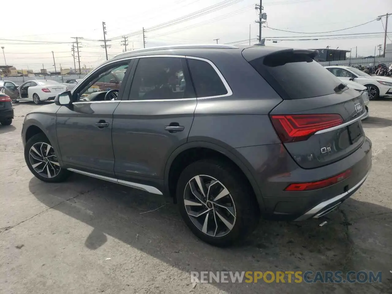 2 fotografías del automóvil dañado WA1EAAFY4P2153608 AUDI Q5 2023