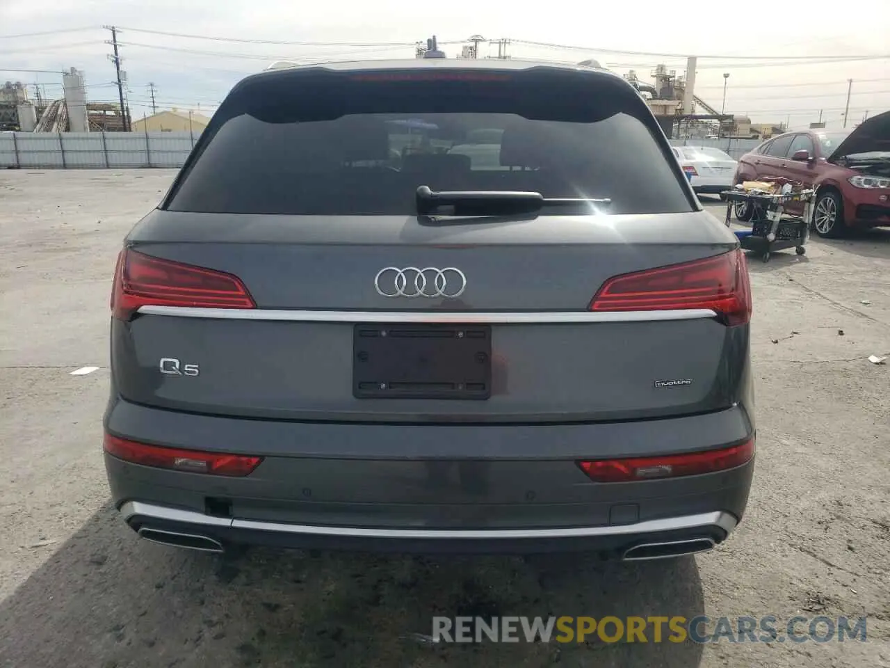 6 fotografías del automóvil dañado WA1EAAFY4P2153608 AUDI Q5 2023