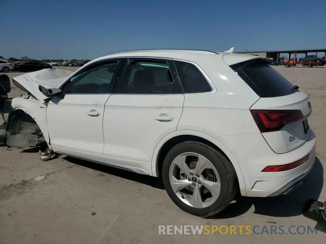 2 fotografías del automóvil dañado WA1EAAFY5P2118396 AUDI Q5 2023