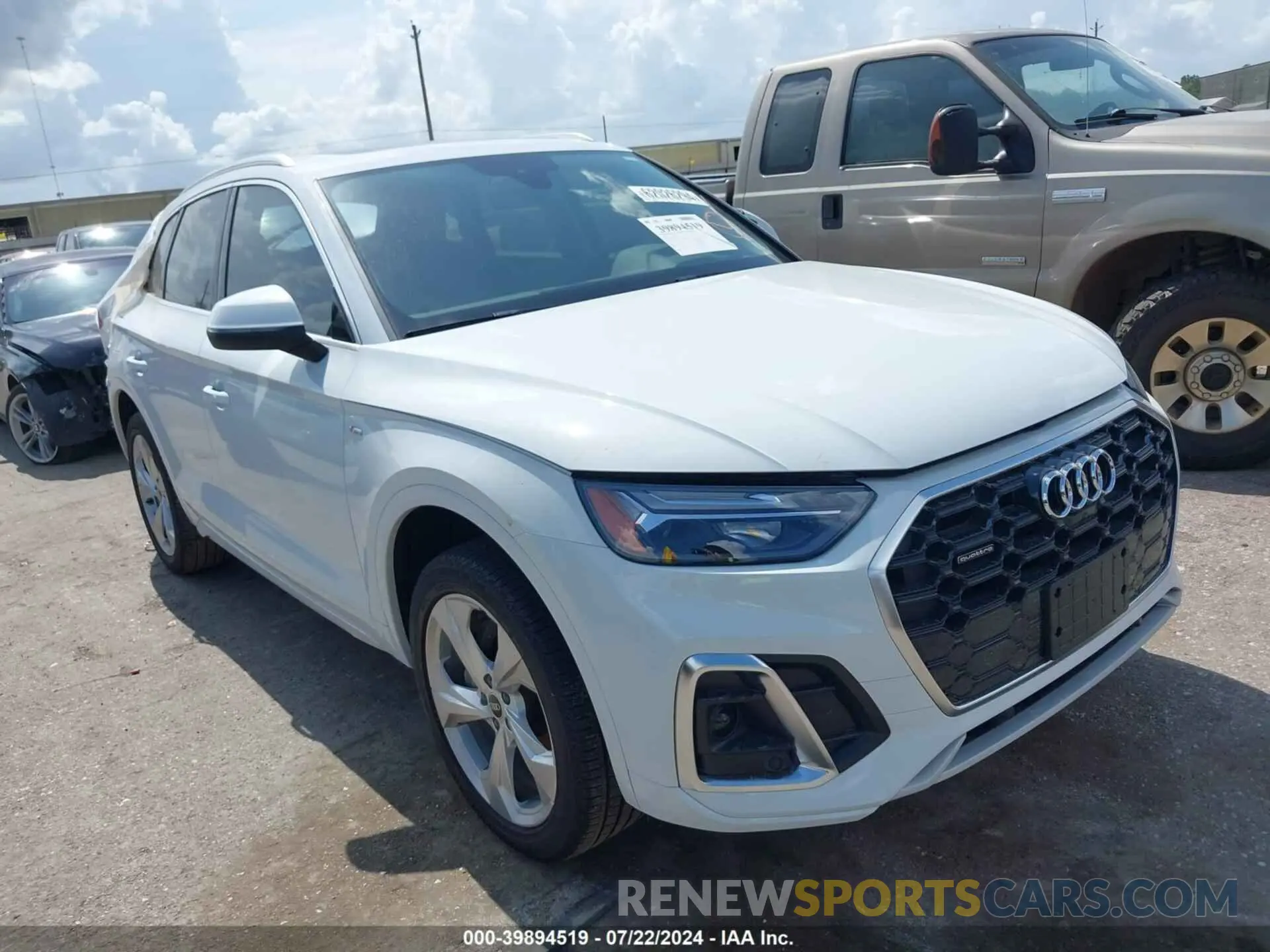1 fotografías del automóvil dañado WA1EAAFY5P2122402 AUDI Q5 2023