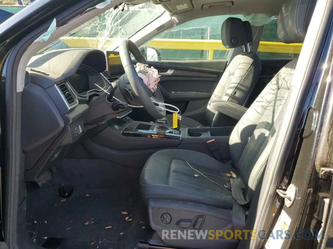 7 fotografías del automóvil dañado WA1EAAFY5P2170823 AUDI Q5 2023