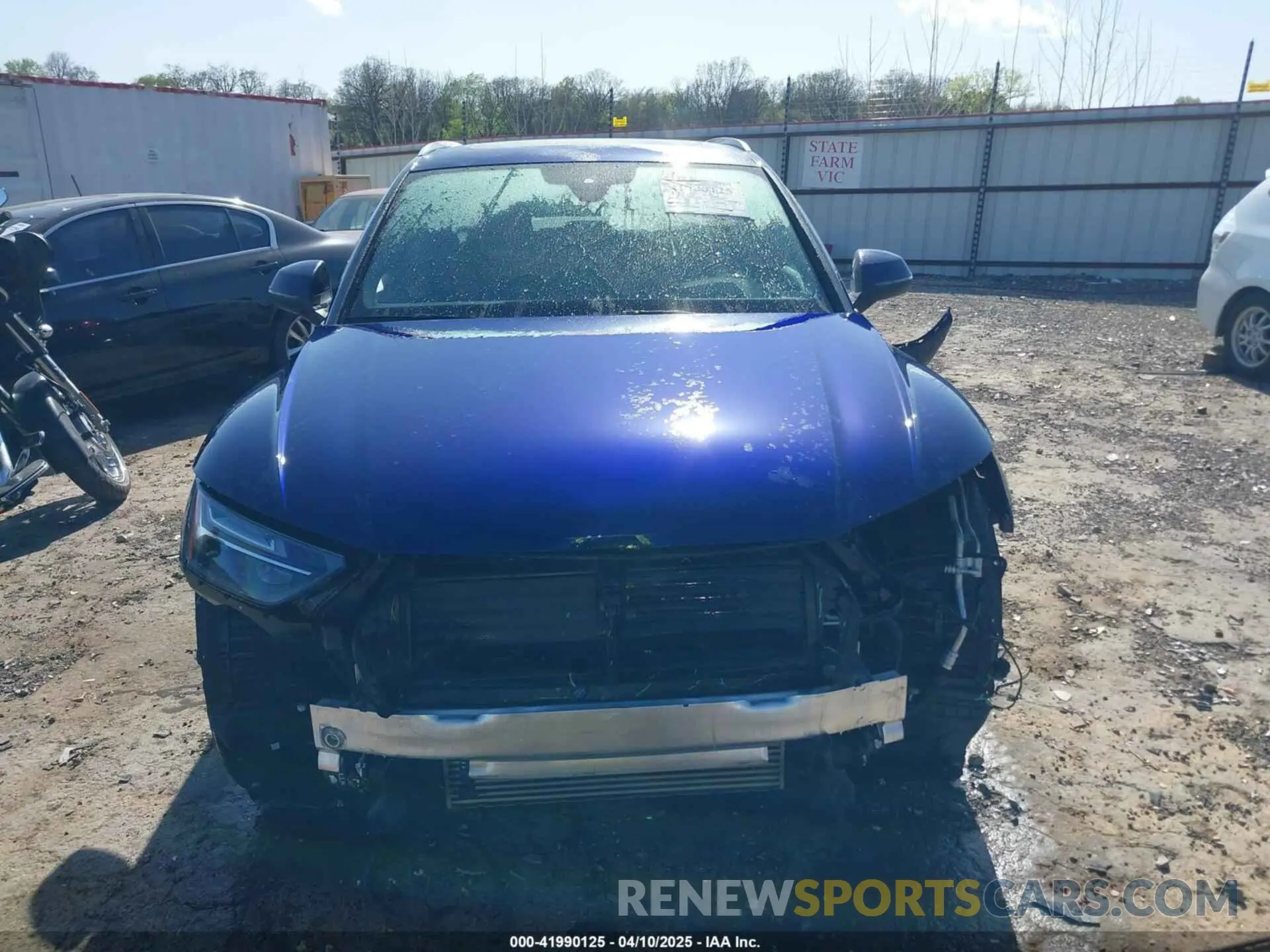 13 fotografías del automóvil dañado WA1EAAFY6P2038315 AUDI Q5 2023