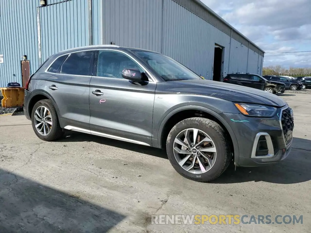 4 fotografías del automóvil dañado WA1EAAFY6P2052165 AUDI Q5 2023