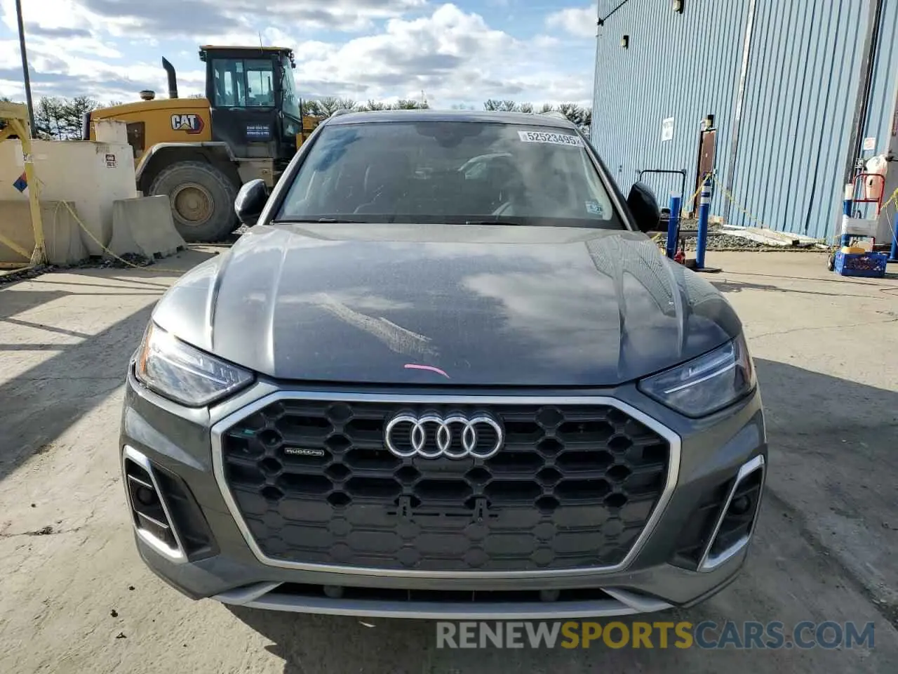 5 fotografías del automóvil dañado WA1EAAFY6P2052165 AUDI Q5 2023