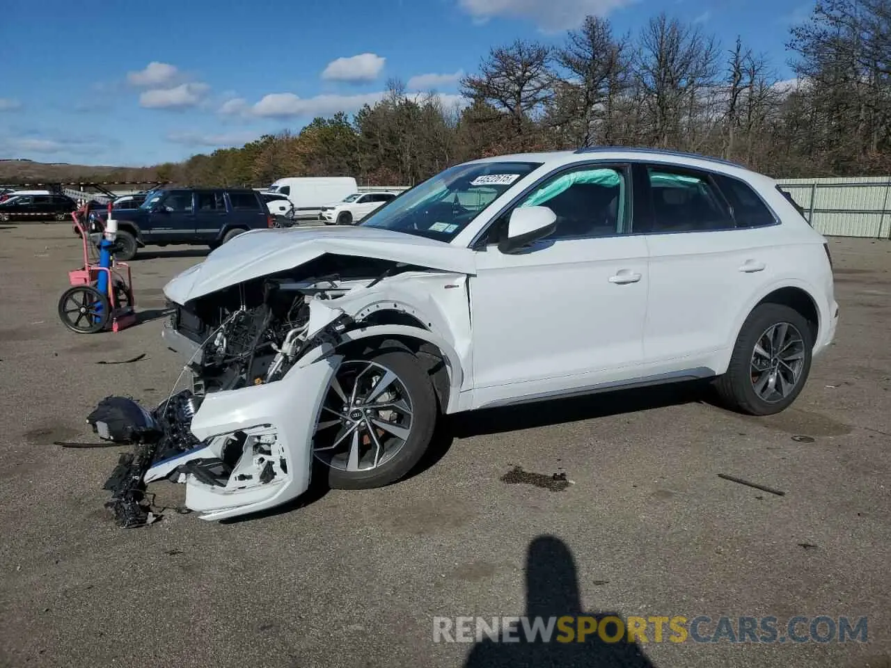 1 fotografías del automóvil dañado WA1EAAFY7P2002410 AUDI Q5 2023