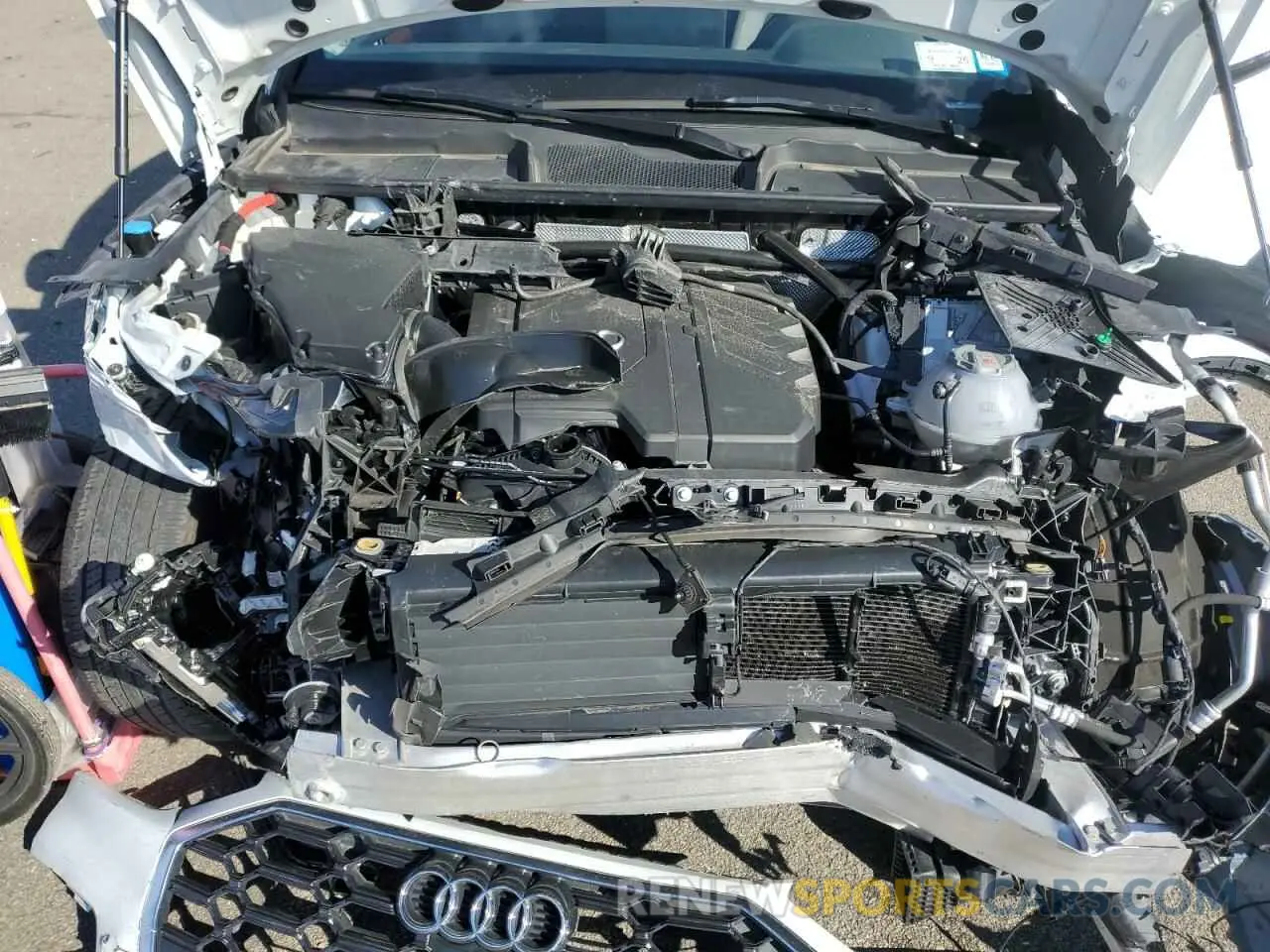 13 fotografías del automóvil dañado WA1EAAFY7P2002410 AUDI Q5 2023