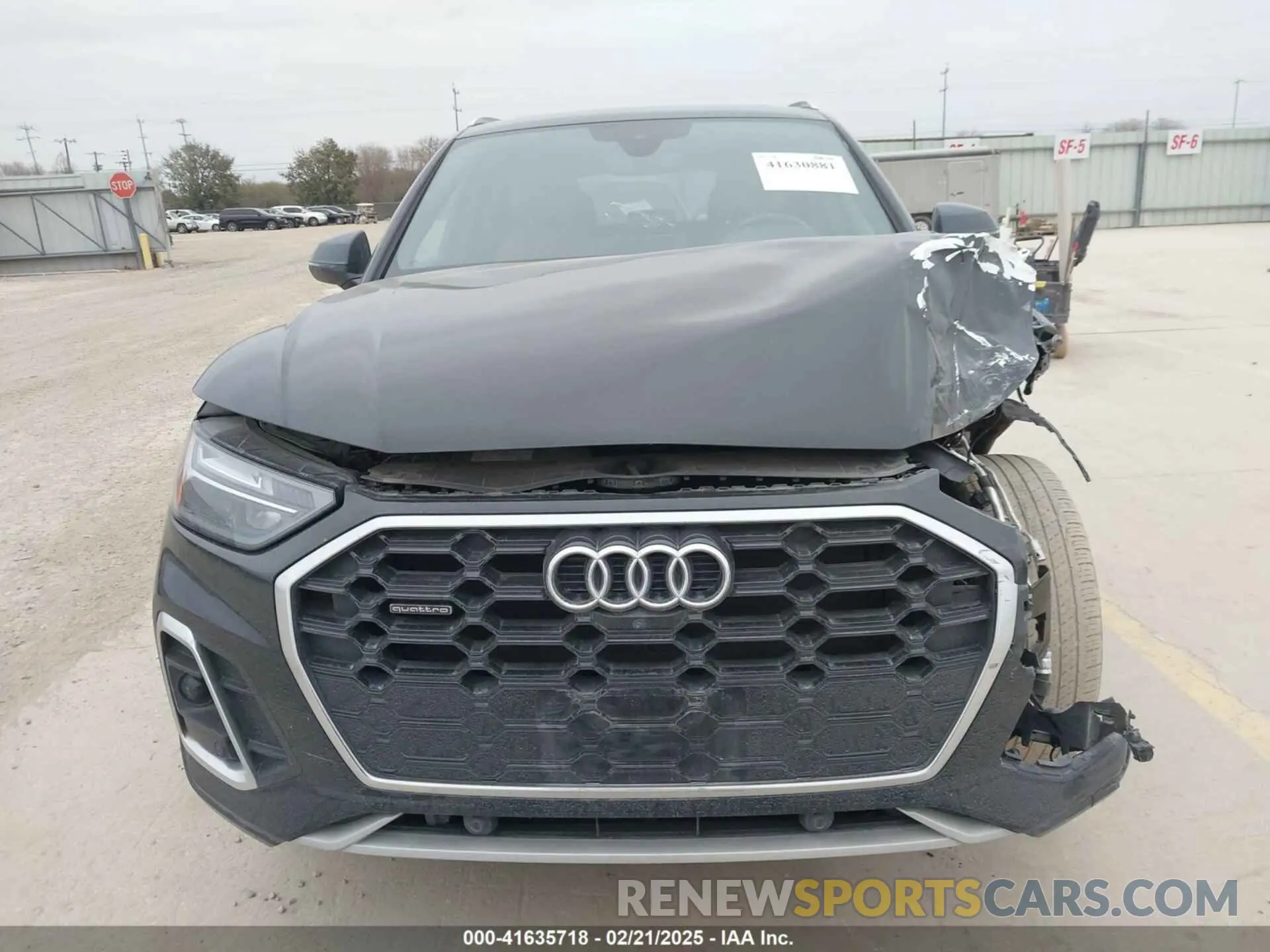 13 fotografías del automóvil dañado WA1EAAFY7P2002973 AUDI Q5 2023