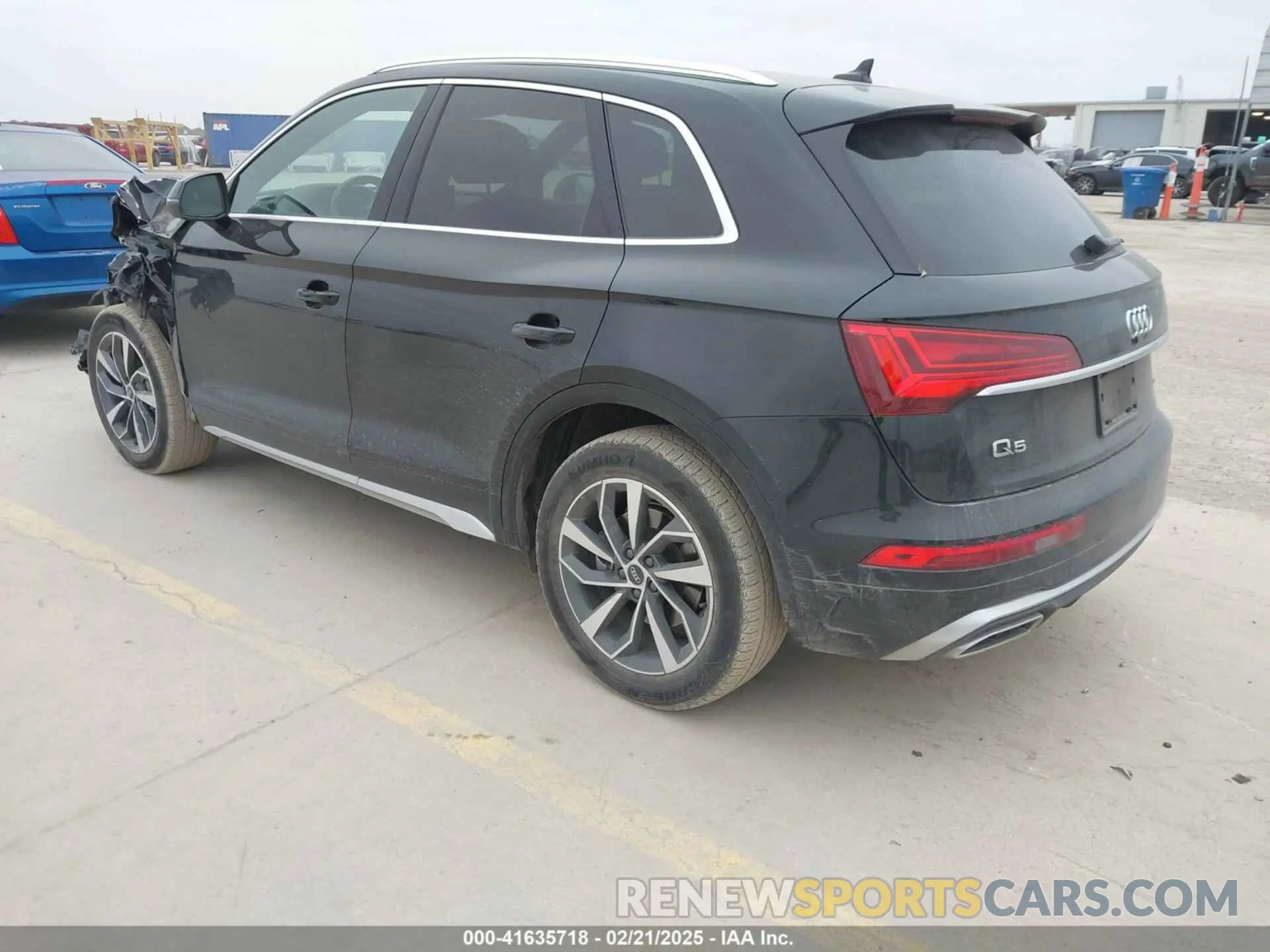 3 fotografías del automóvil dañado WA1EAAFY7P2002973 AUDI Q5 2023