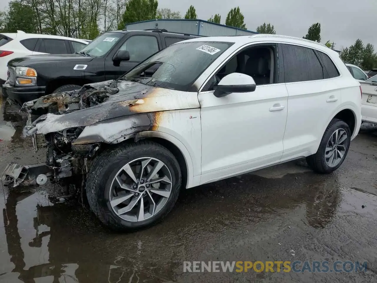 1 fotografías del automóvil dañado WA1EAAFY7P2052871 AUDI Q5 2023
