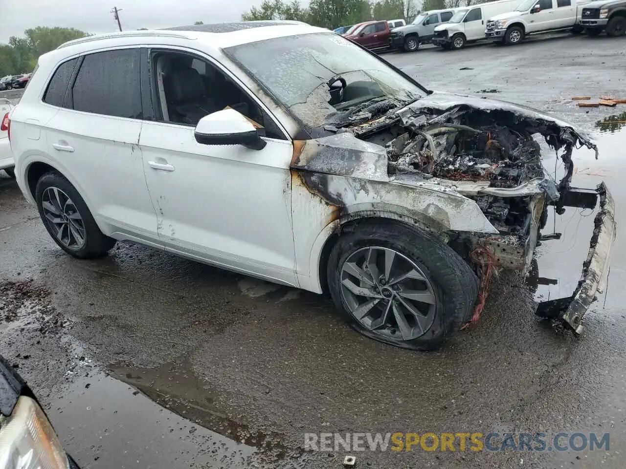 4 fotografías del automóvil dañado WA1EAAFY7P2052871 AUDI Q5 2023