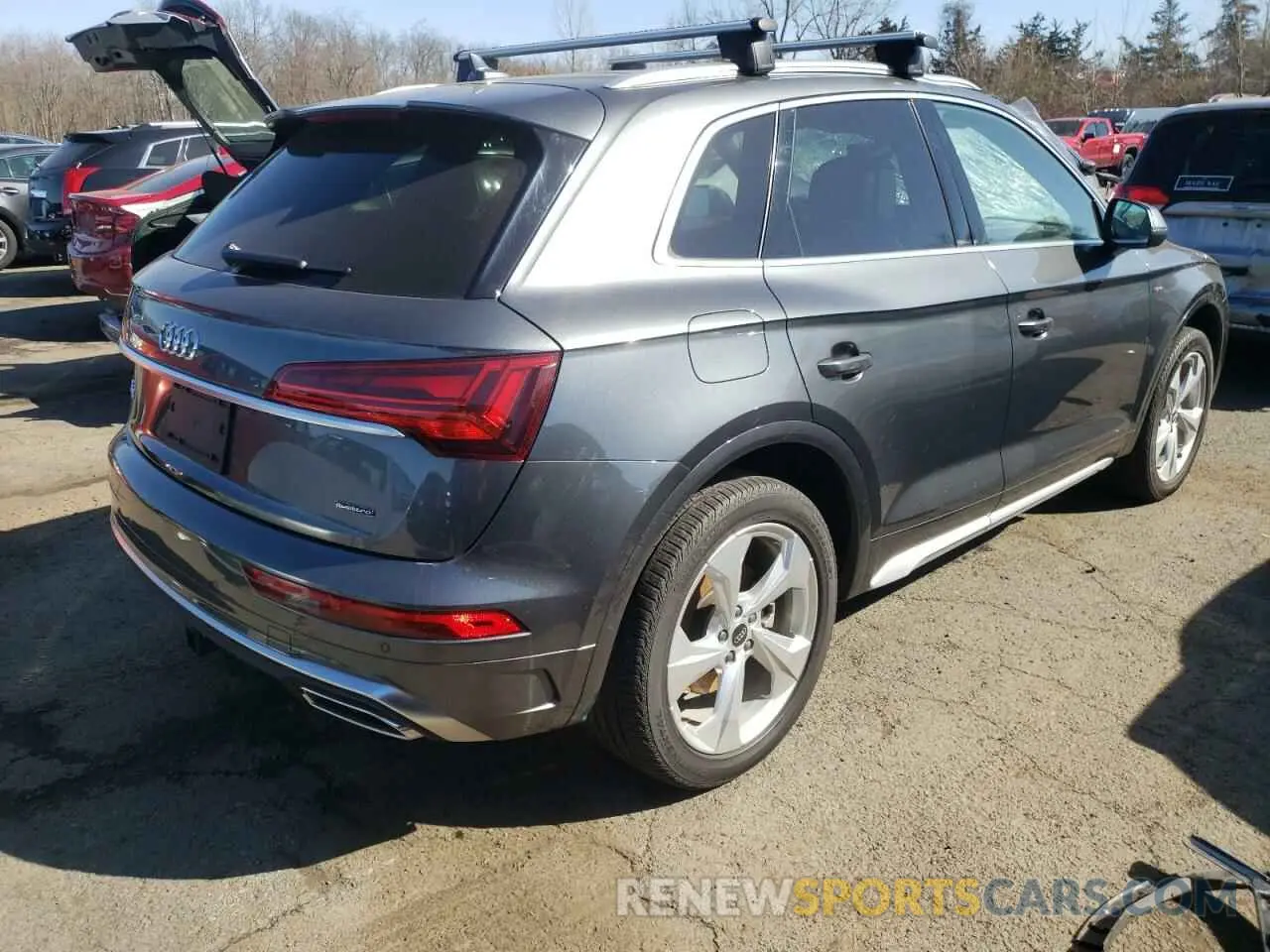 3 fotografías del automóvil dañado WA1EAAFY7P2150797 AUDI Q5 2023