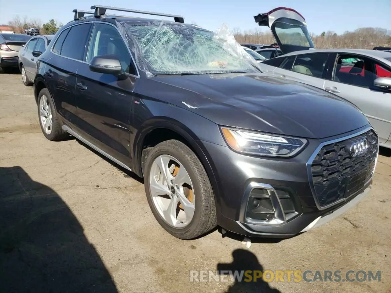 4 fotografías del automóvil dañado WA1EAAFY7P2150797 AUDI Q5 2023