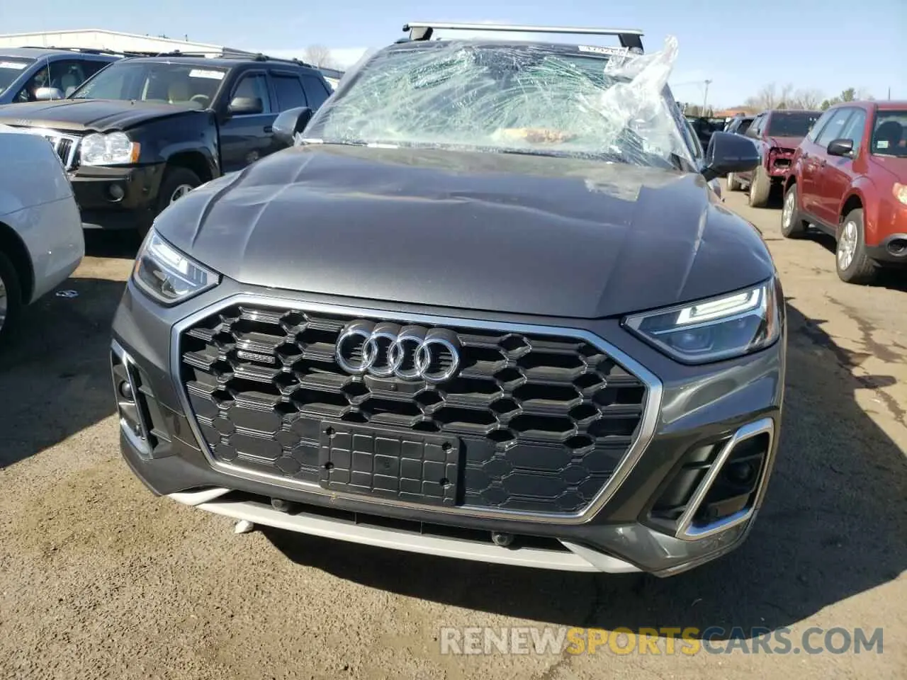 5 fotografías del automóvil dañado WA1EAAFY7P2150797 AUDI Q5 2023