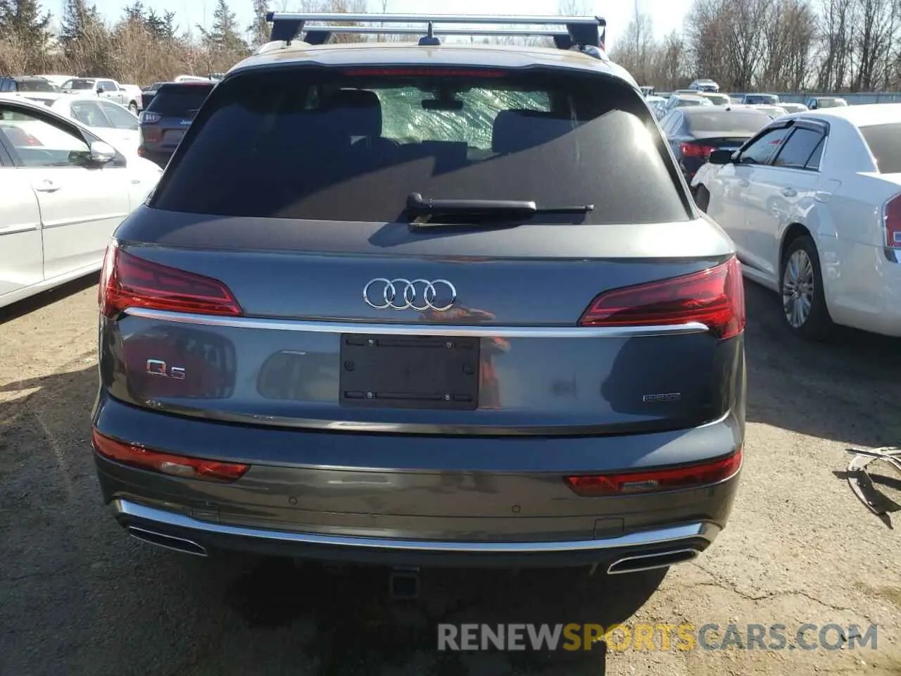 6 fotografías del automóvil dañado WA1EAAFY7P2150797 AUDI Q5 2023