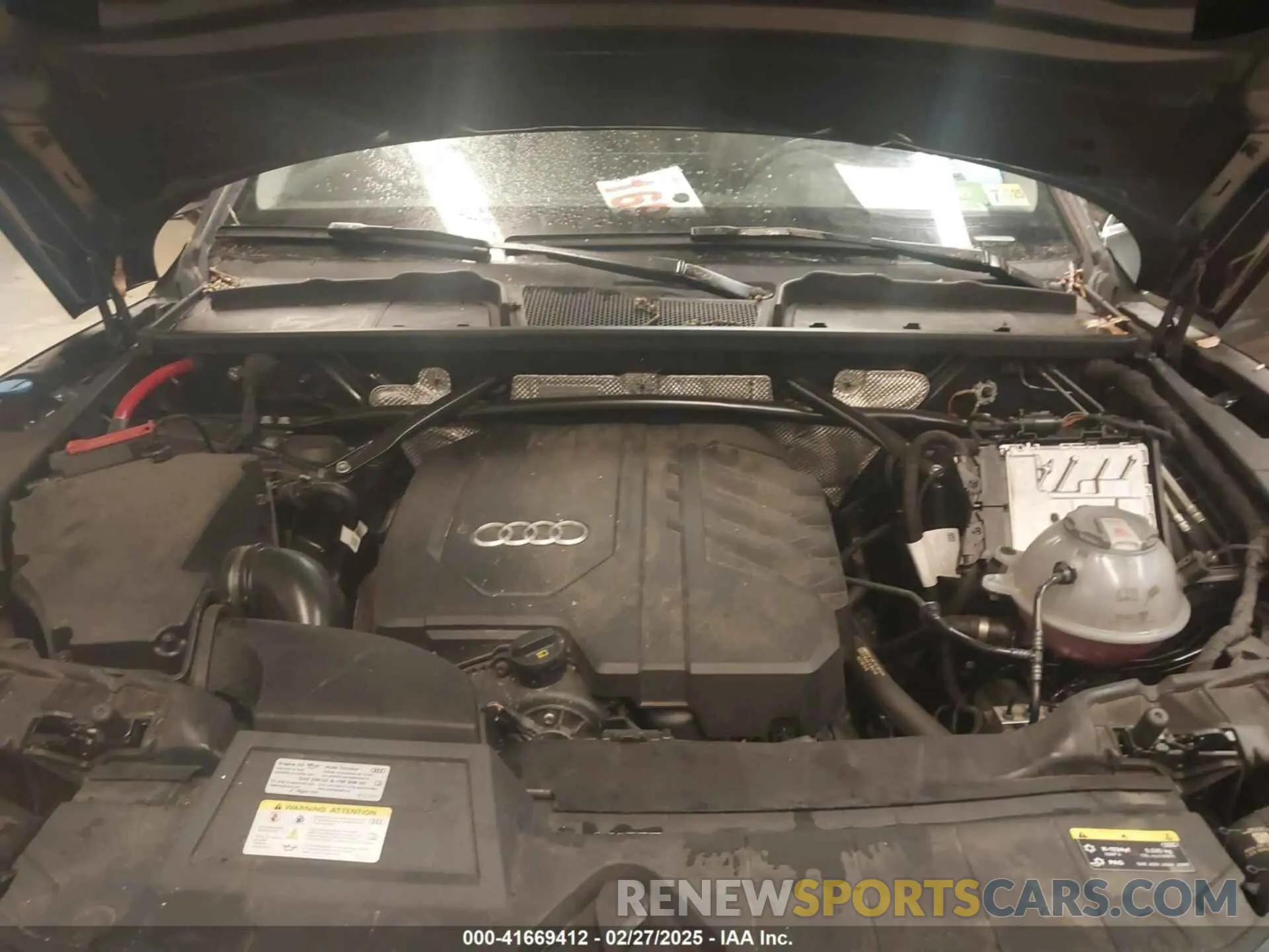 10 fotografías del automóvil dañado WA1EAAFY7P2159614 AUDI Q5 2023