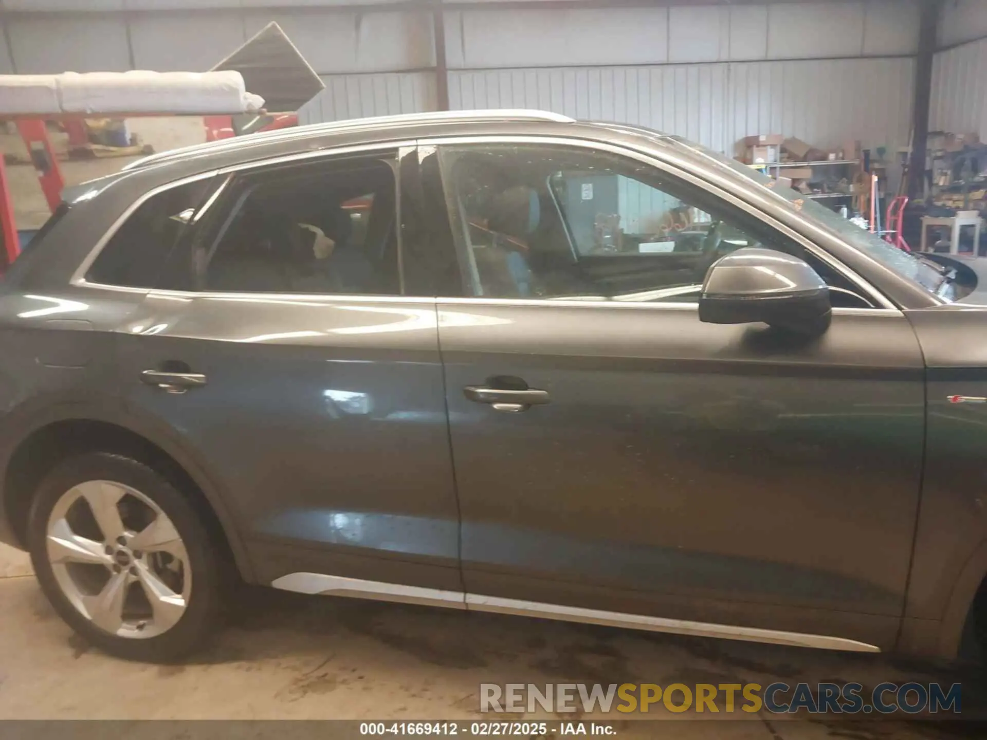 14 fotografías del automóvil dañado WA1EAAFY7P2159614 AUDI Q5 2023