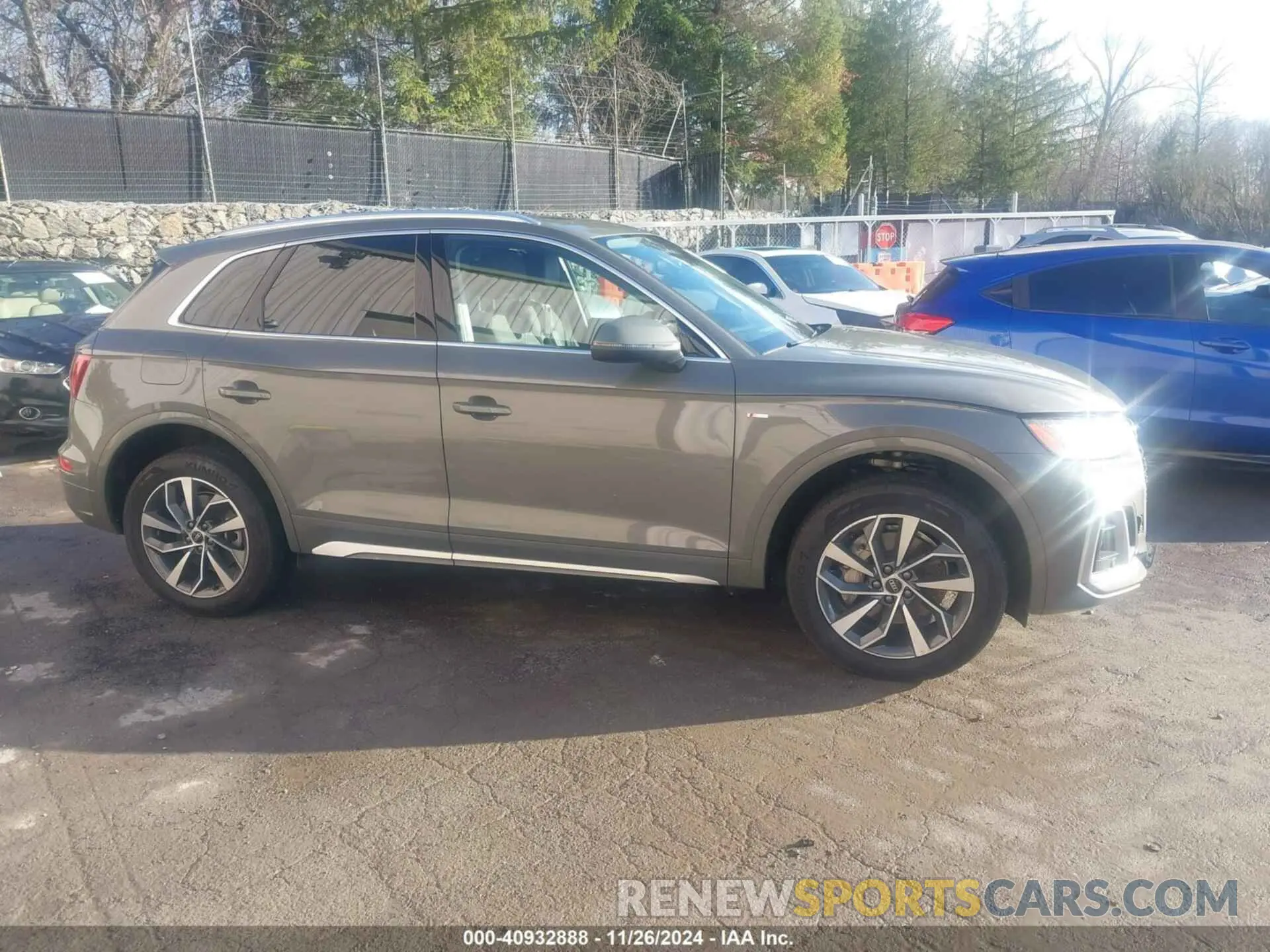13 fotografías del automóvil dañado WA1EAAFY8P2029955 AUDI Q5 2023