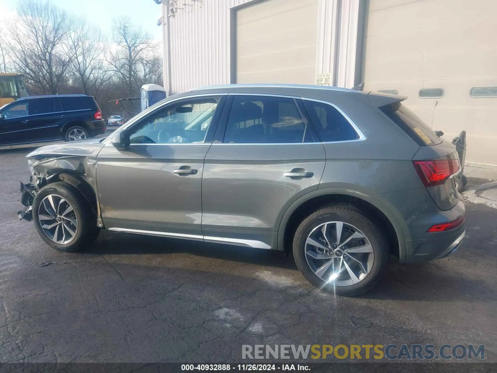 14 fotografías del automóvil dañado WA1EAAFY8P2029955 AUDI Q5 2023