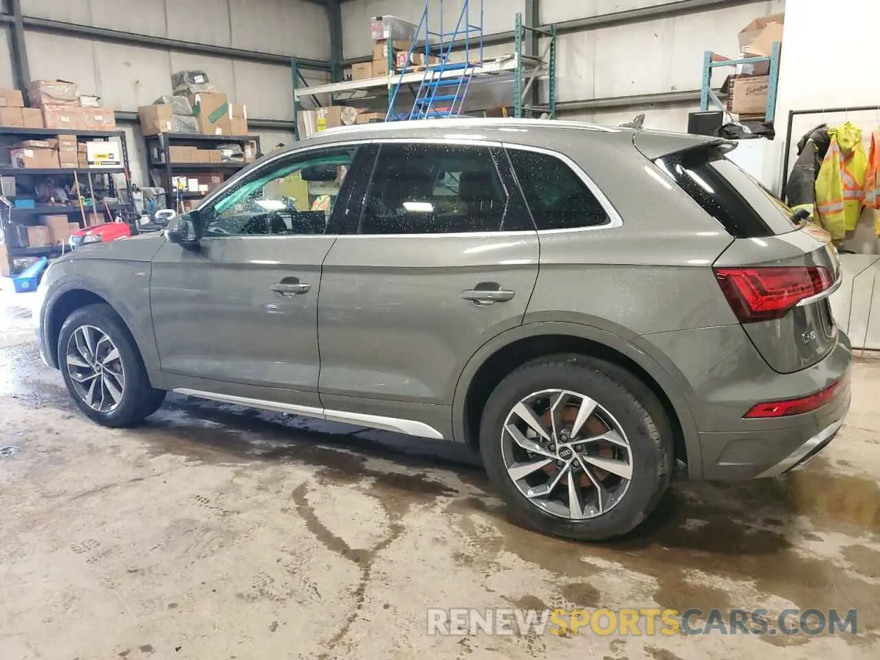 2 fotografías del automóvil dañado WA1EAAFY8P2135855 AUDI Q5 2023