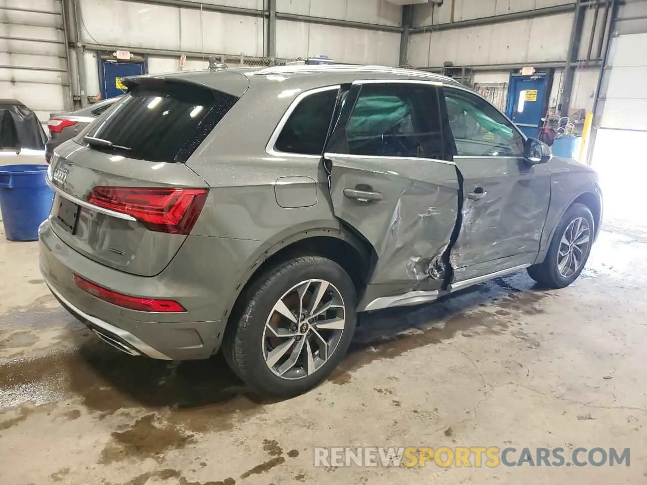 3 fotografías del automóvil dañado WA1EAAFY8P2135855 AUDI Q5 2023