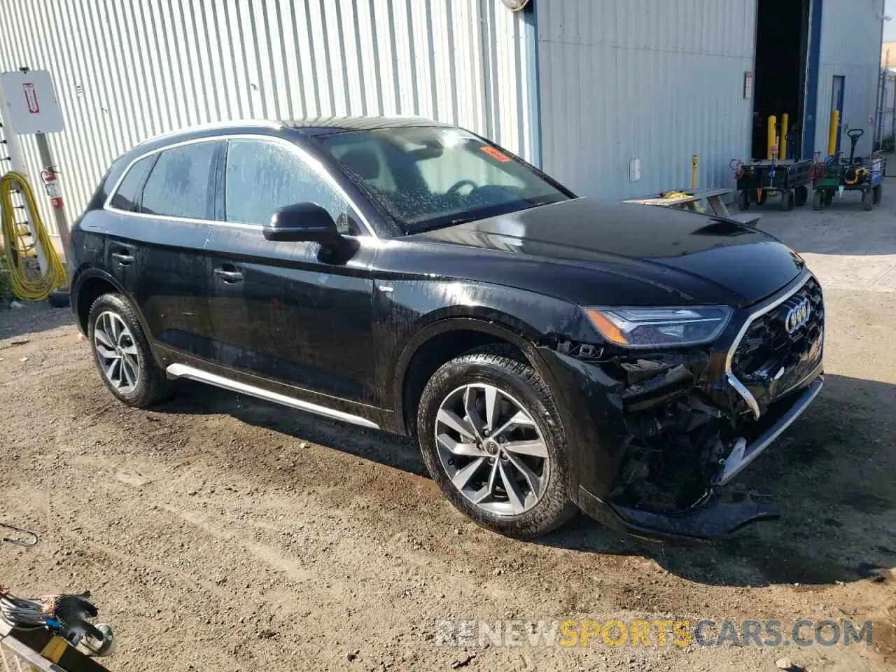 4 fotografías del automóvil dañado WA1EAAFY9P2131538 AUDI Q5 2023