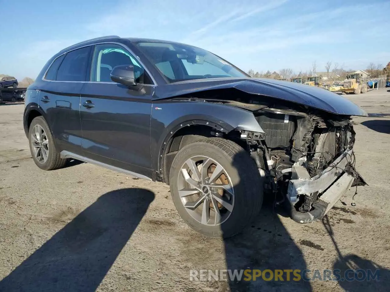 4 fotografías del automóvil dañado WA1EAAFYXP2018620 AUDI Q5 2023