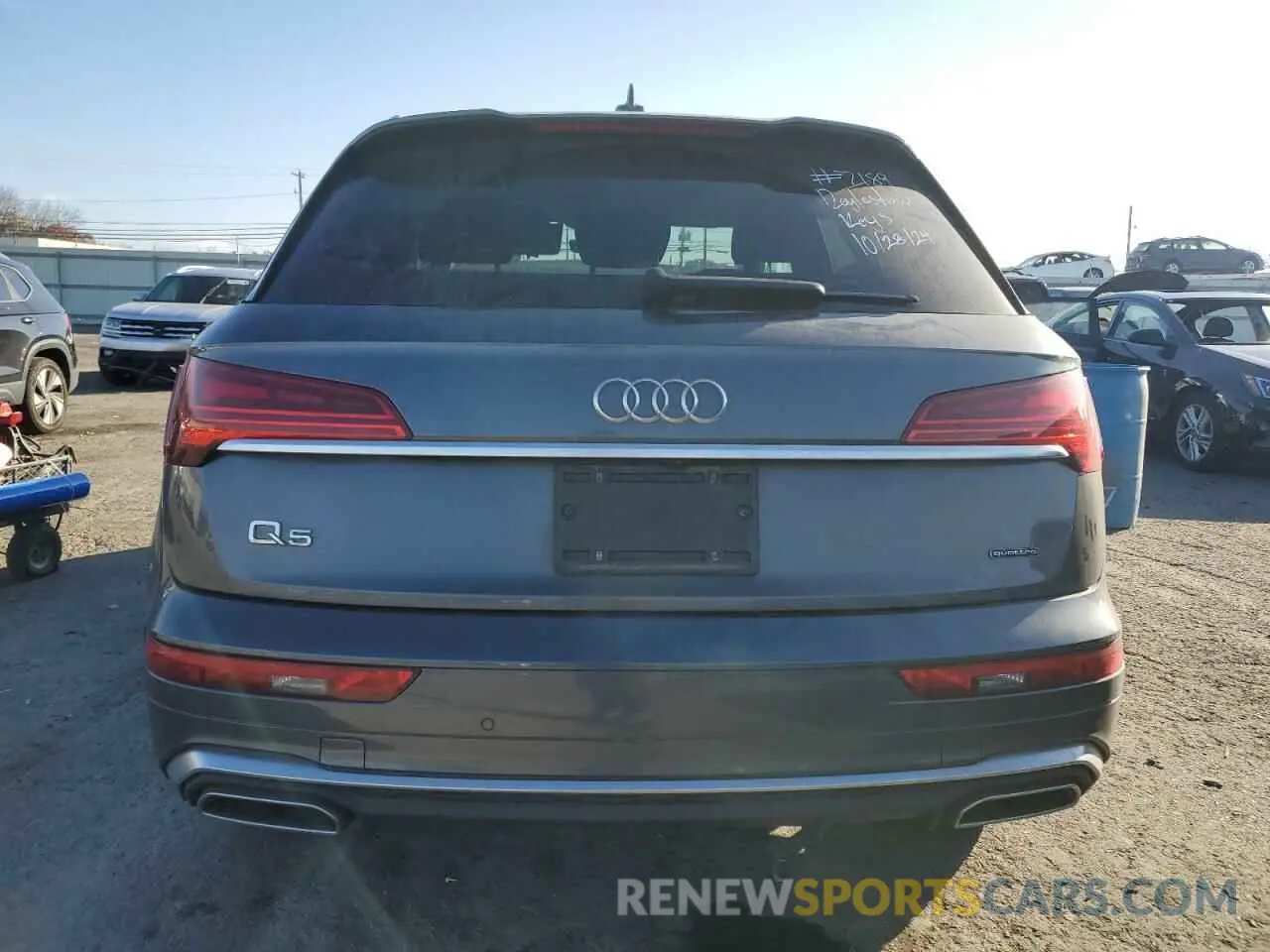 6 fotografías del automóvil dañado WA1EAAFYXP2018620 AUDI Q5 2023
