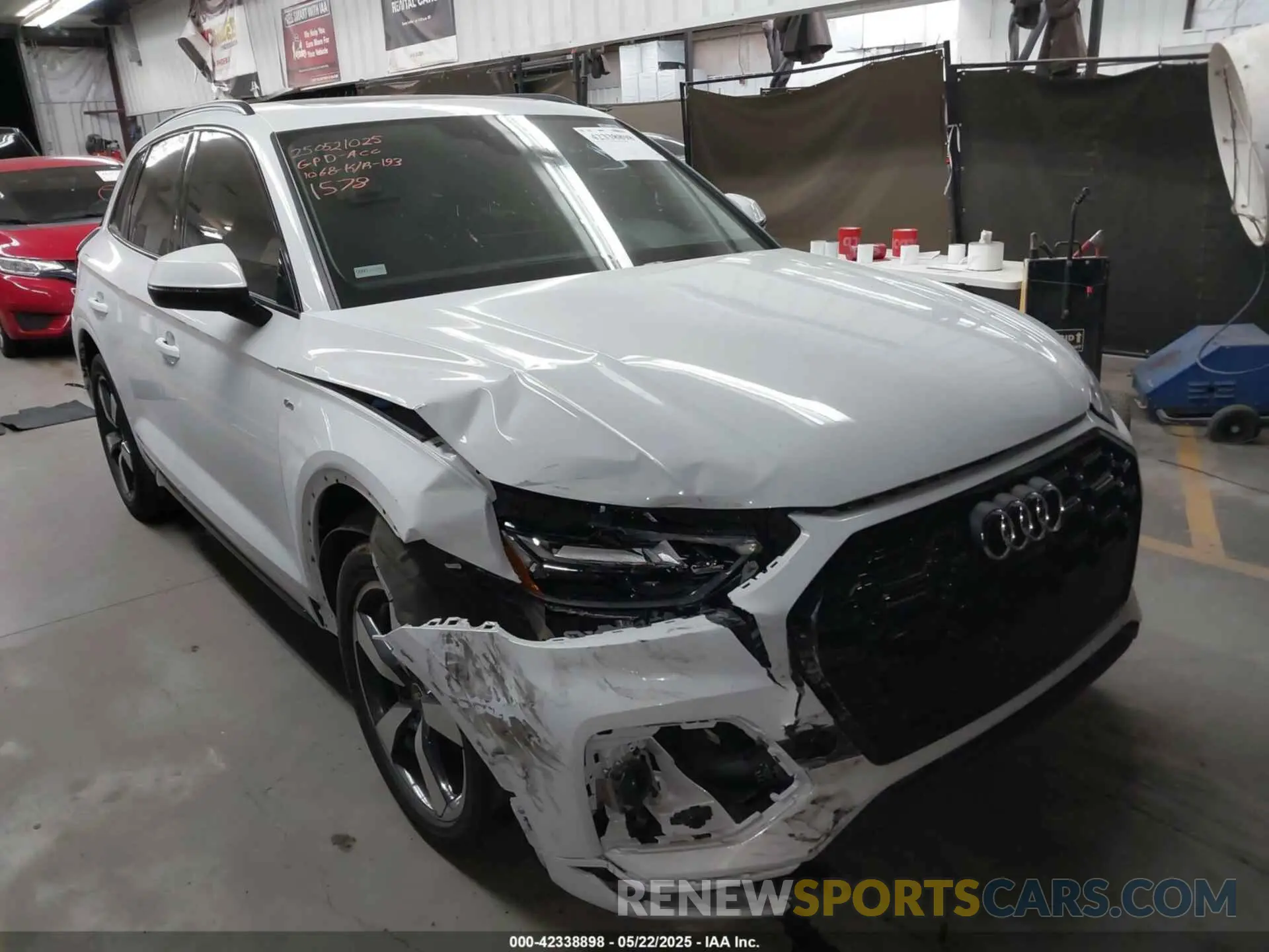 1 fotografías del automóvil dañado WA1EAAFYXP2061578 AUDI Q5 2023