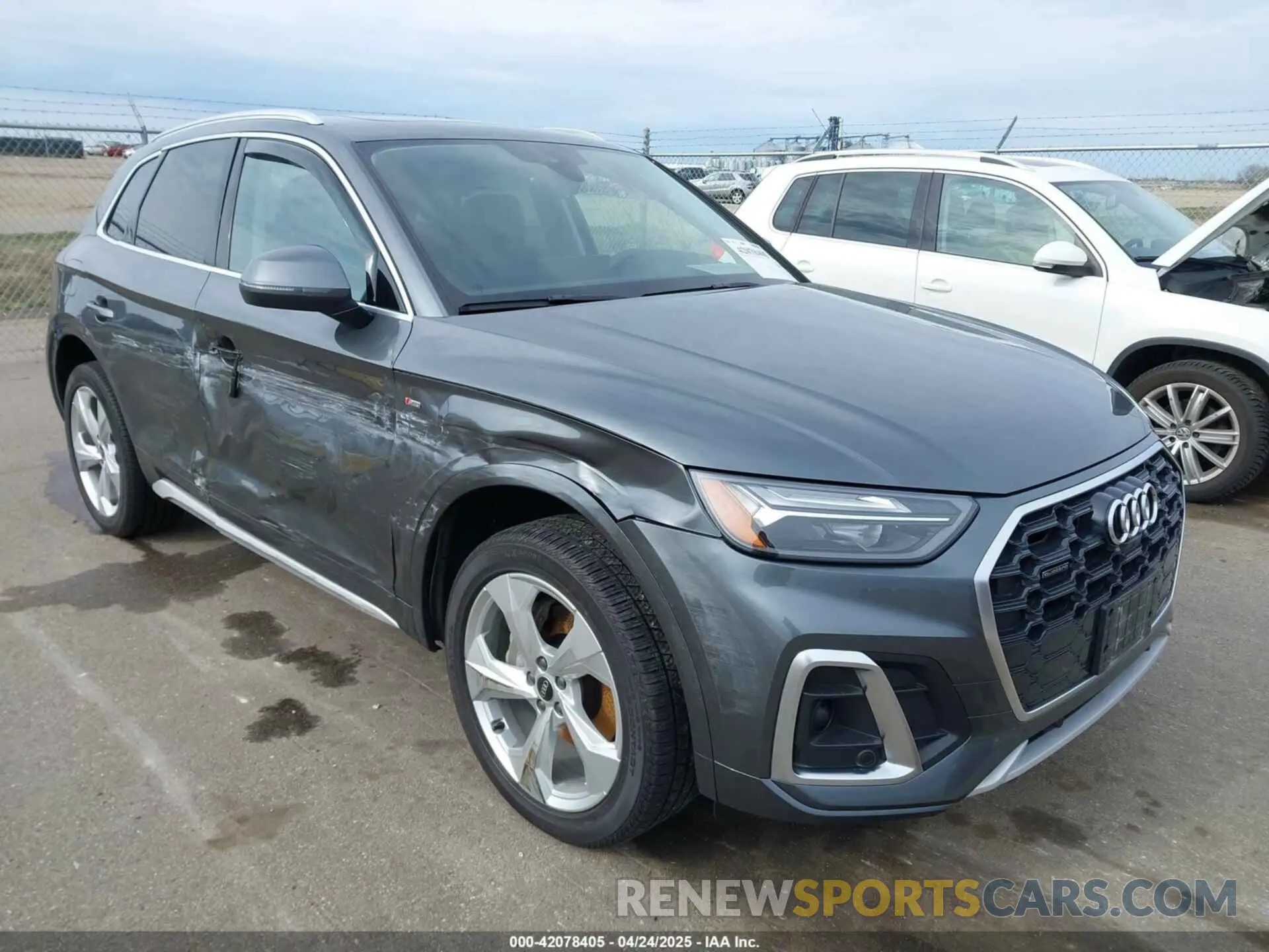 1 fotografías del automóvil dañado WA1EAAFYXP2174320 AUDI Q5 2023