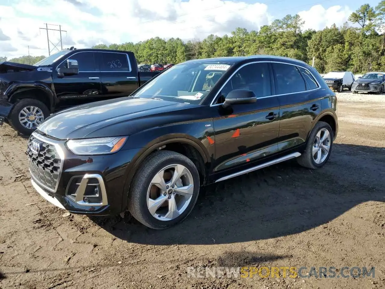 1 fotografías del automóvil dañado WA1EABFY8P2069068 AUDI Q5 2023