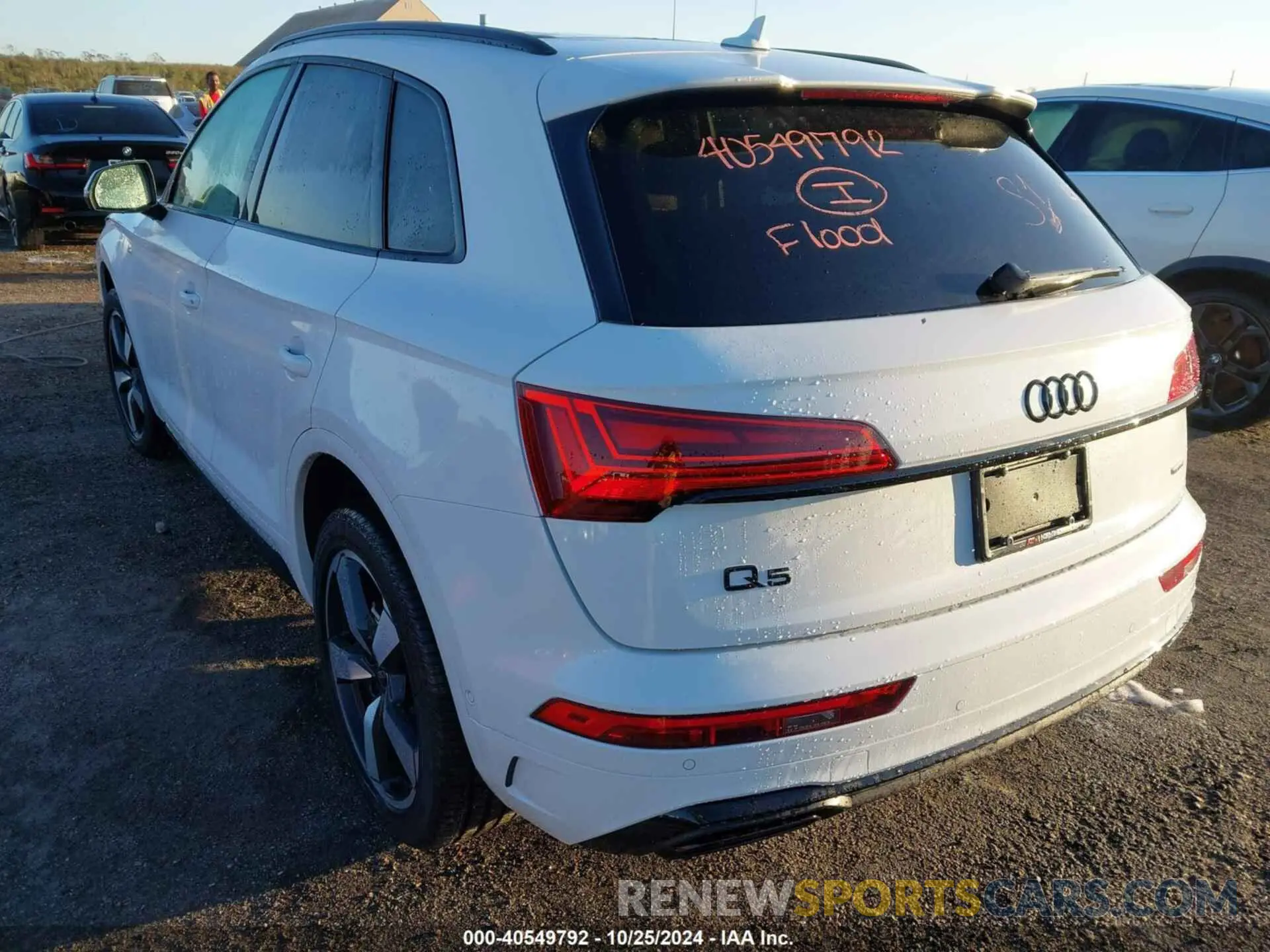 3 fotografías del automóvil dañado WA1FAAFY1P2148869 AUDI Q5 2023