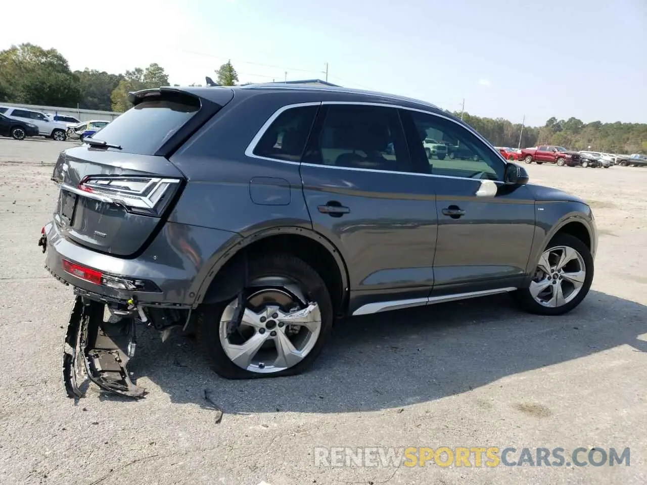 3 fotografías del automóvil dañado WA1FAAFY1P2196808 AUDI Q5 2023