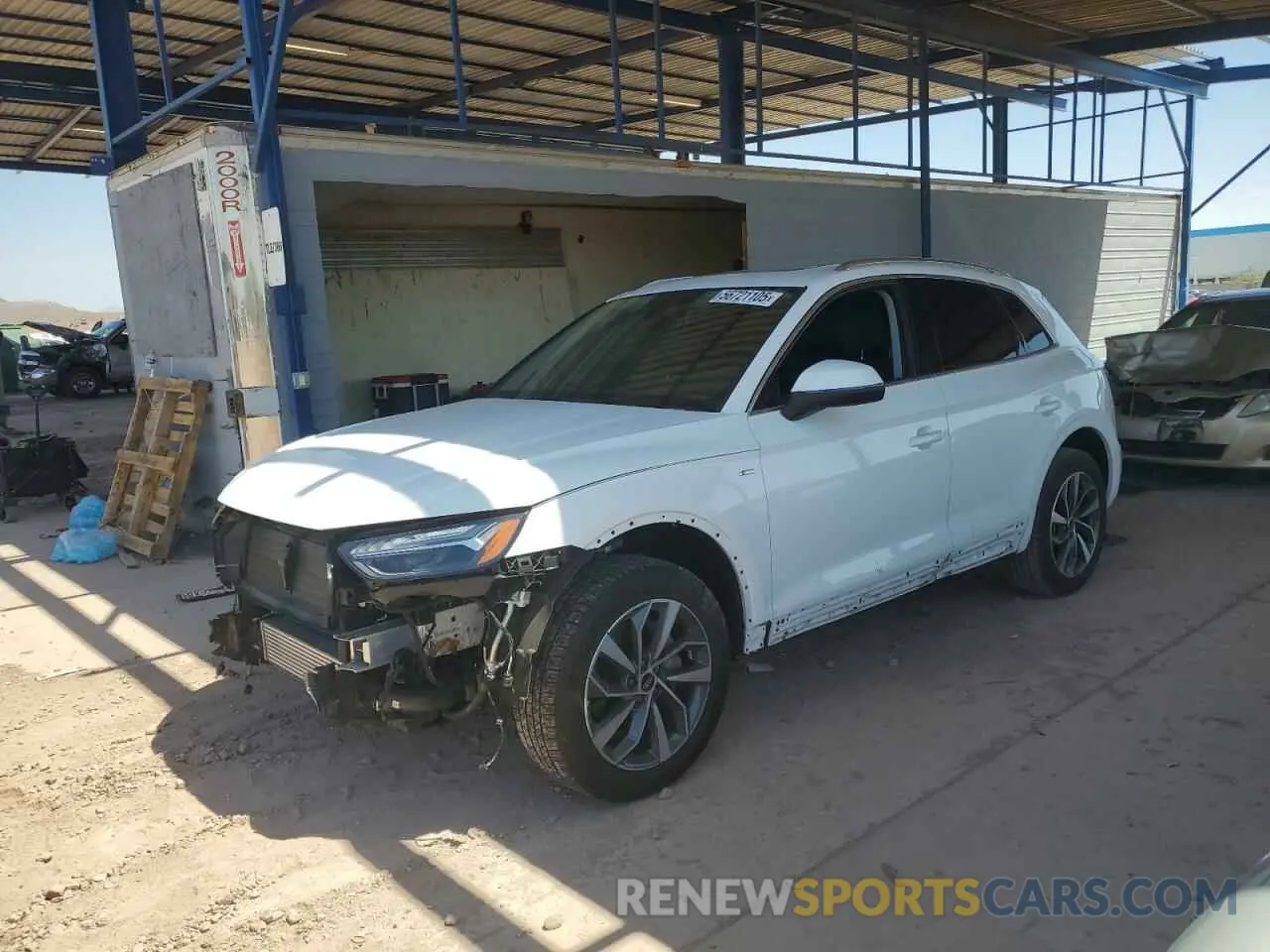 1 fotografías del automóvil dañado WA1FAAFY4P2008766 AUDI Q5 2023