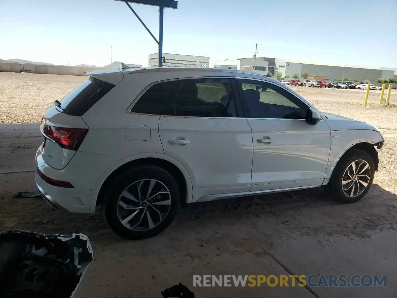3 fotografías del automóvil dañado WA1FAAFY4P2008766 AUDI Q5 2023