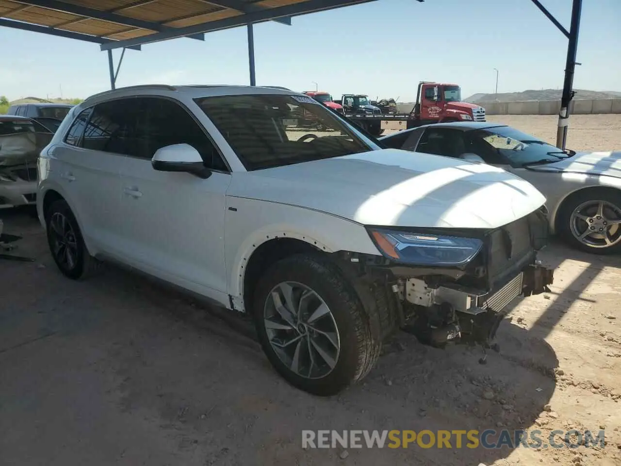 4 fotografías del automóvil dañado WA1FAAFY4P2008766 AUDI Q5 2023