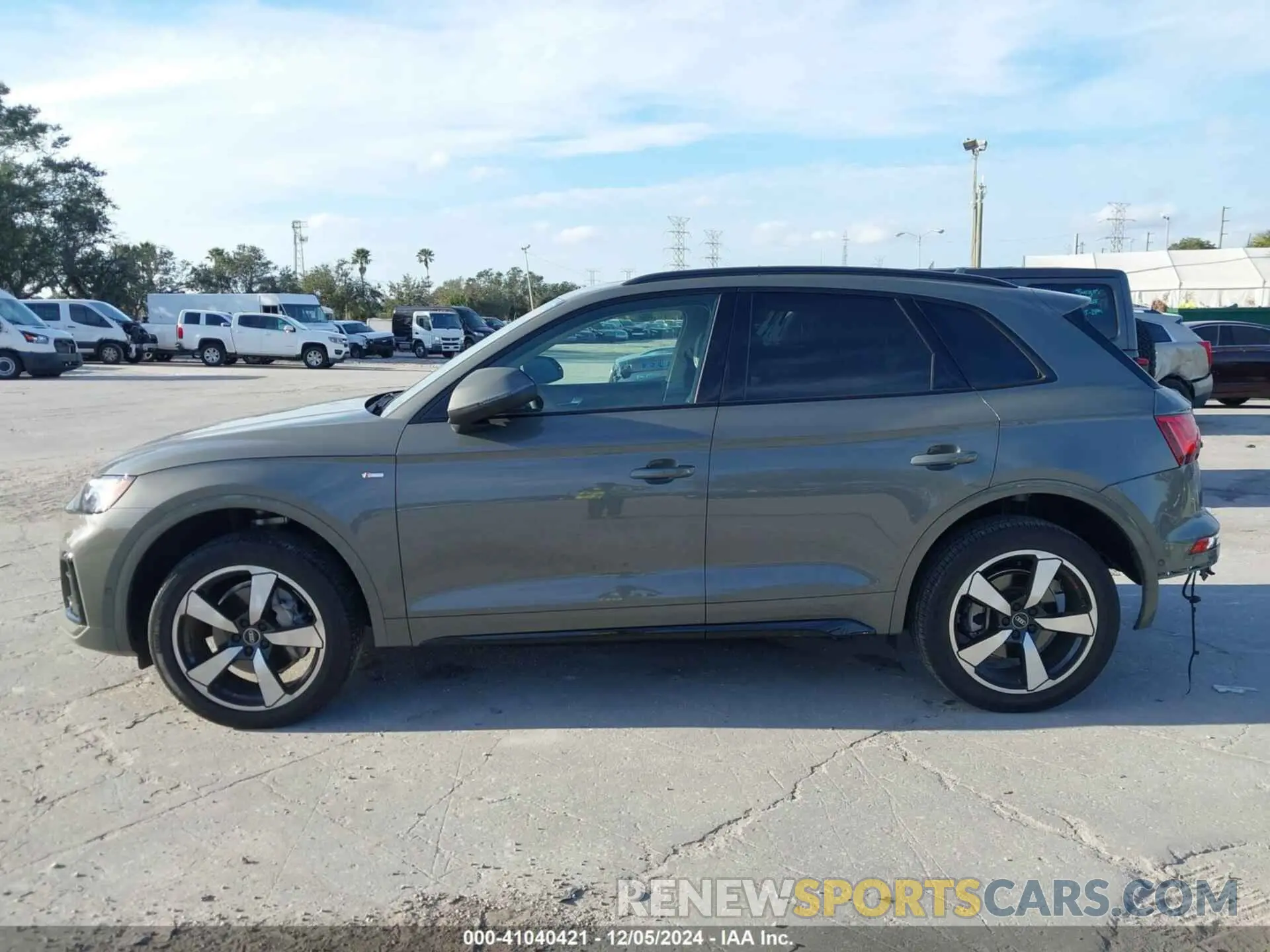 14 fotografías del automóvil dañado WA1FAAFY4P2071544 AUDI Q5 2023