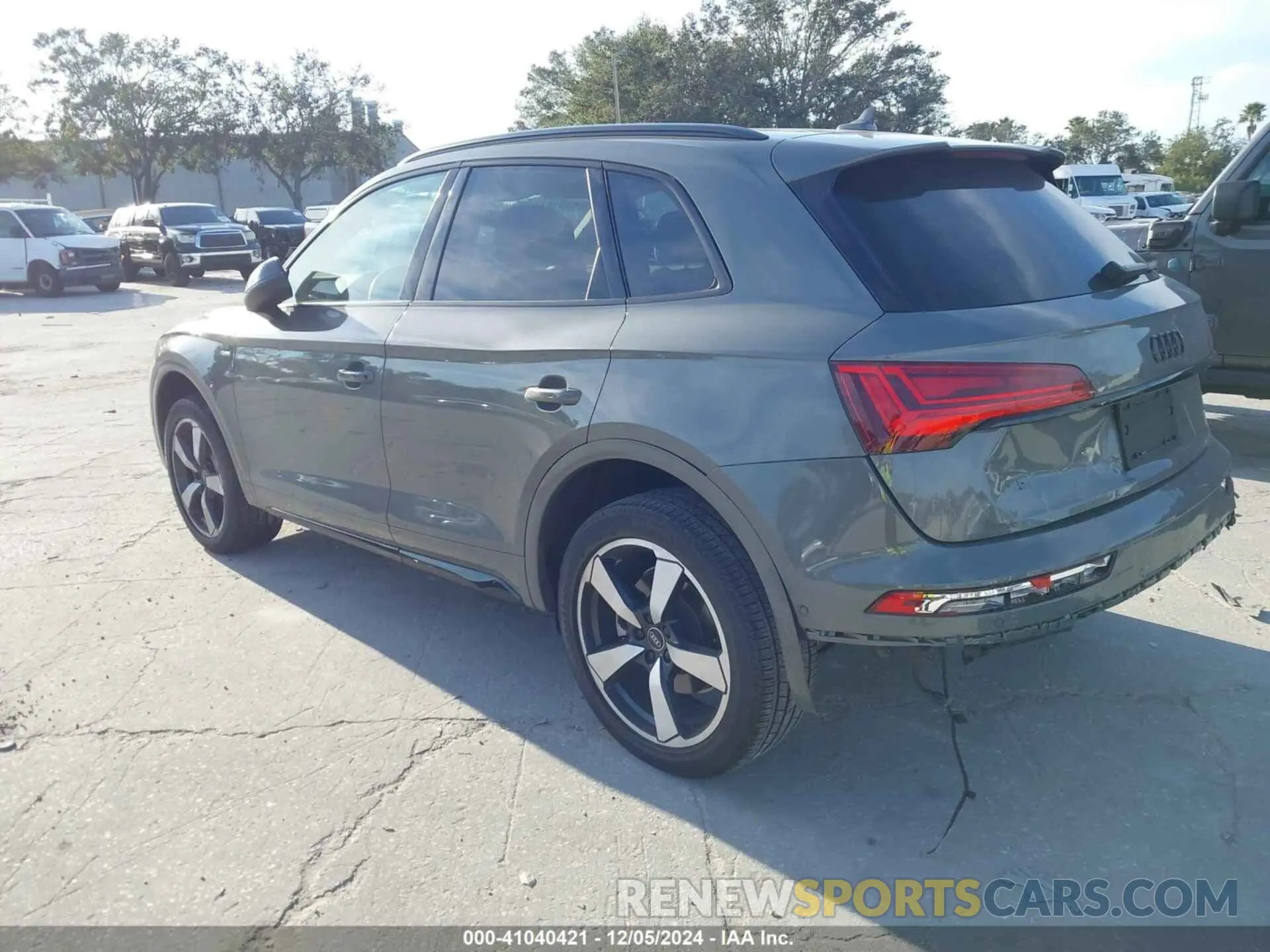 3 fotografías del automóvil dañado WA1FAAFY4P2071544 AUDI Q5 2023