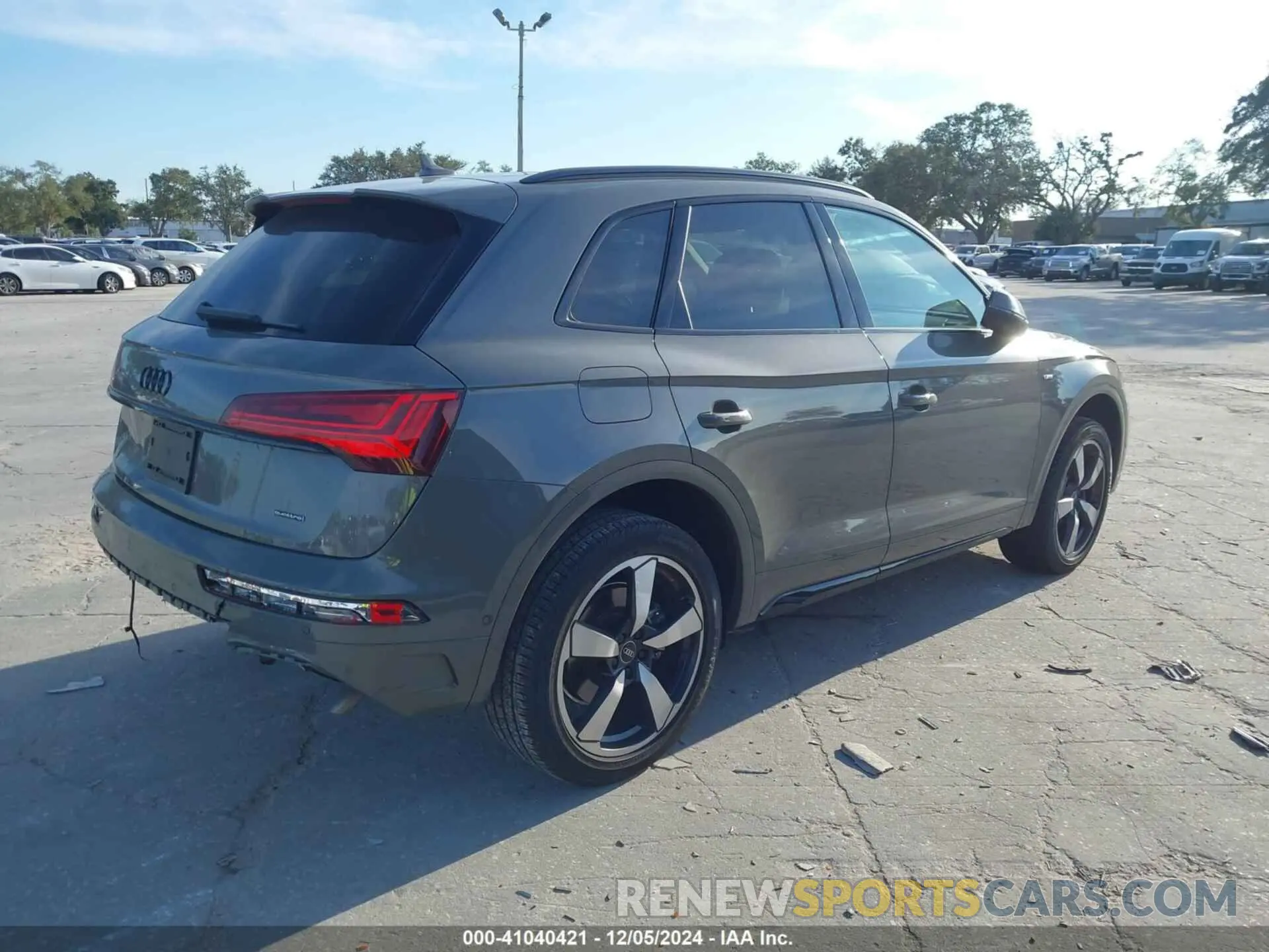 4 fotografías del automóvil dañado WA1FAAFY4P2071544 AUDI Q5 2023