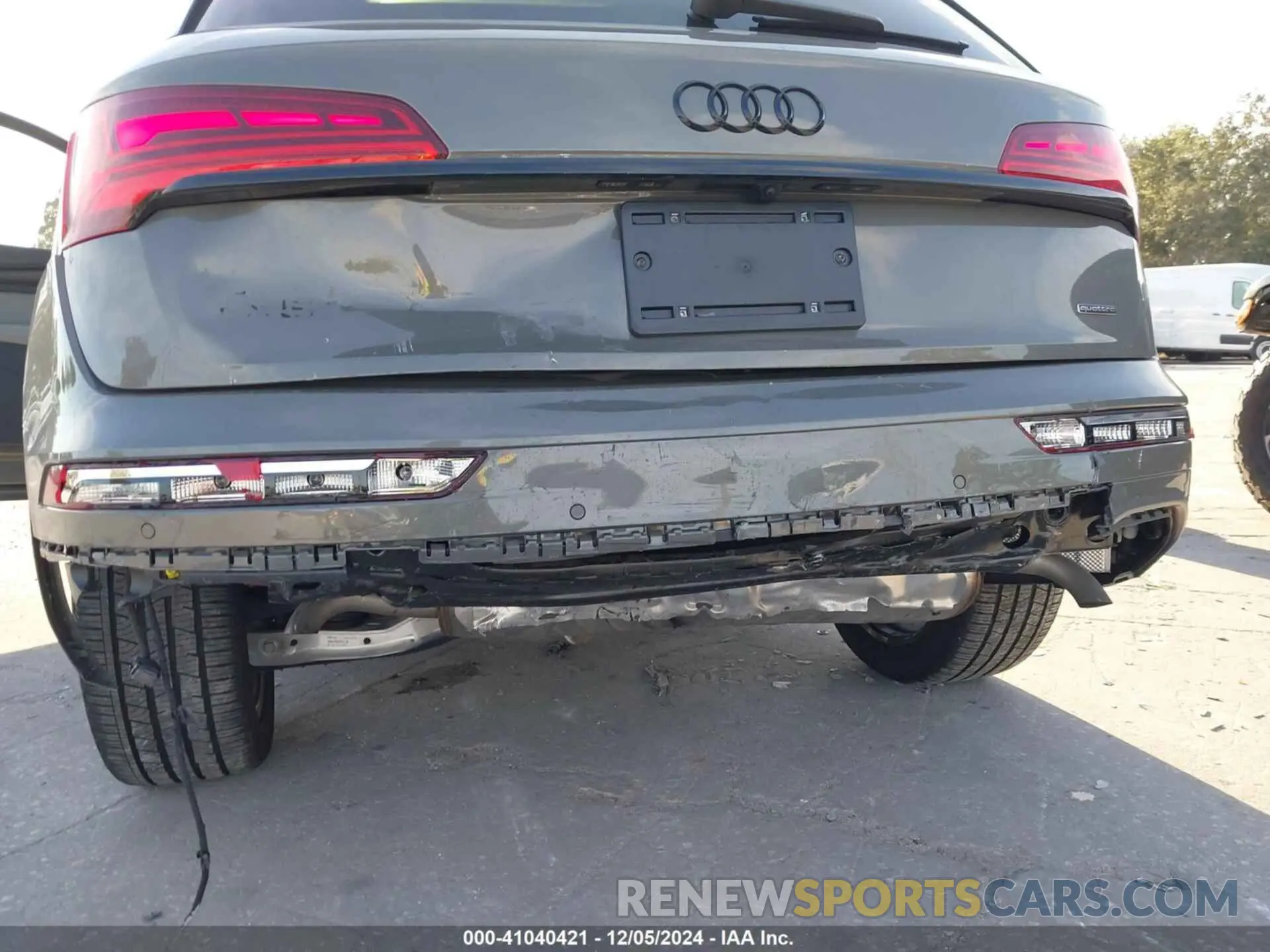 6 fotografías del automóvil dañado WA1FAAFY4P2071544 AUDI Q5 2023