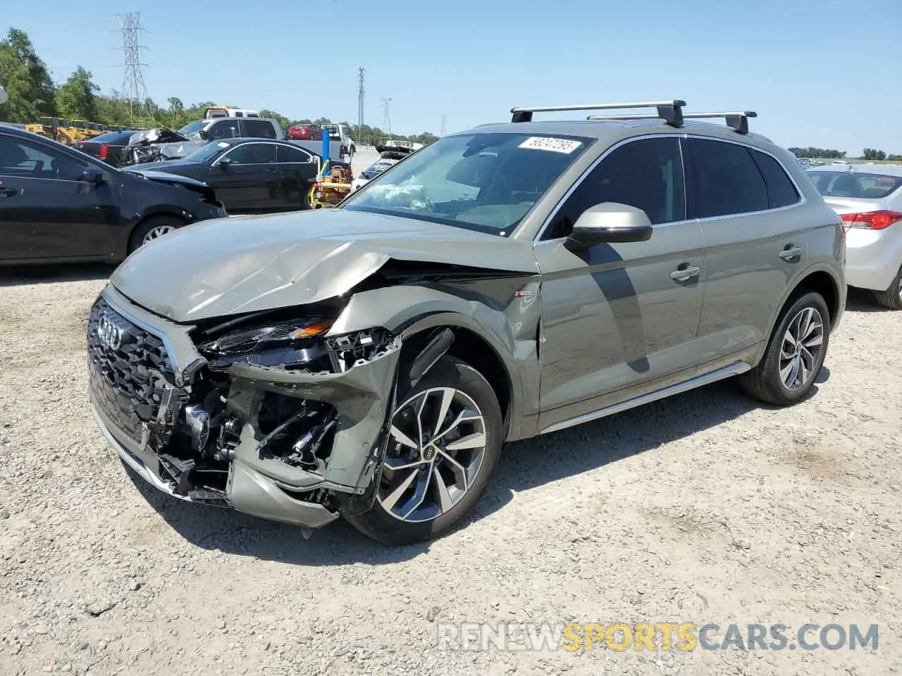 1 fotografías del automóvil dañado WA1FAAFY5P2029982 AUDI Q5 2023
