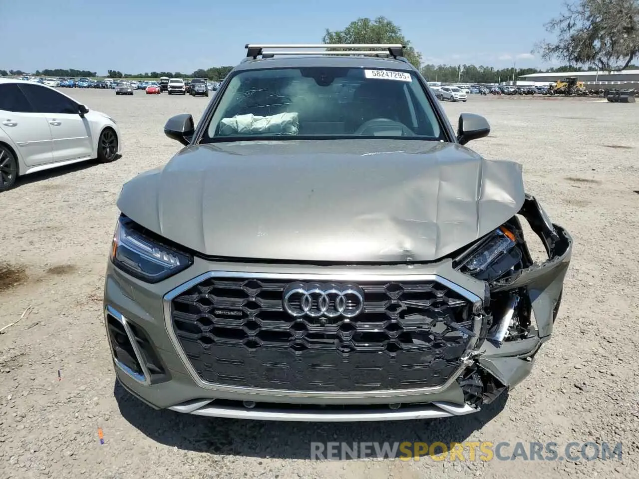 5 fotografías del automóvil dañado WA1FAAFY5P2029982 AUDI Q5 2023